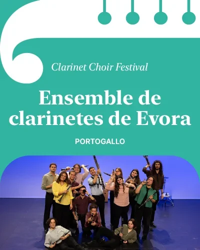 Ensemble de clarinetes de Evora elenco verticale